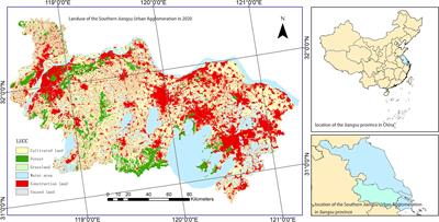 Assessment and simulation of ecosystem carbon storage in rapidly urbanizing areas based on land use cover: a case study of the southern Jiangsu urban agglomeration, China